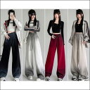 マーブル ズボン ボトムス パンツ ロング ワイド 太い 太め 大きいサイズ ビッグ ゆったり ハイウエスト シンプル ポケット ジャージ ダンス 衣装 ヒップ...