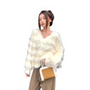 ニット 長袖 セーター あたたか 韓国 韓国ファッション ストリート カジュアル 個性的 おしゃれ レディース ガールズ シンプル 秋冬 トップス 大人 通...