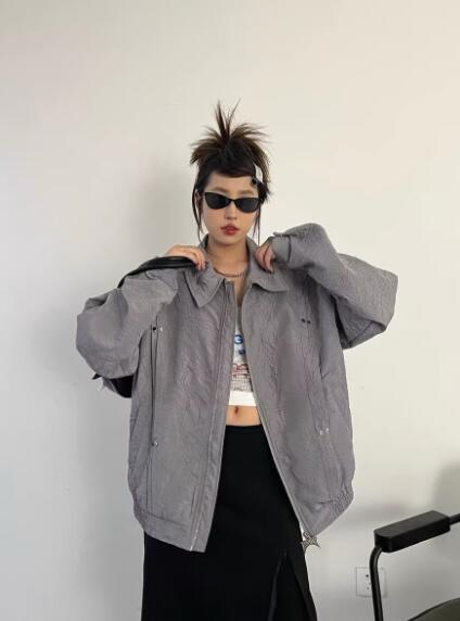 Japanese Award Jacket - ベースボールジャケット　スタジャン　スカジャン　アウター　ジャケット　ブルゾン　ジャンパー　ヒップホップ　HIPHOP　韓国　ビッグ　大きいサイズ　ストリート　スケーター　レディース　メンズ　ガールズ　韓国系ファッション