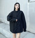 モード系 チャイナ チャイナボタン 長袖 トップス シャツ ブラウス ビッグシルエット ゆめかわいい 奇抜 派手 ダンス 衣装 ヒップホップ コスチューム 大きいサイズ 個性的 服 原宿系 オーバーサイズ レディース ガールズ きれいめ