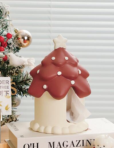 Kathinaのティッシュケース　ケース　ボックス　ティッシュ　おしゃれ　かわいい　韓国　雑貨　インテリア　北欧　高級感　キッチン　収納　アンティーク　 陶器｜アングル2