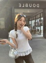 レース 半袖 トップス カットソー Tシャツ インナー ダンス 衣装 ヒップホップ HIPHOP レディース ガールズ ストリート 個性的 奇抜 韓国 かわいい