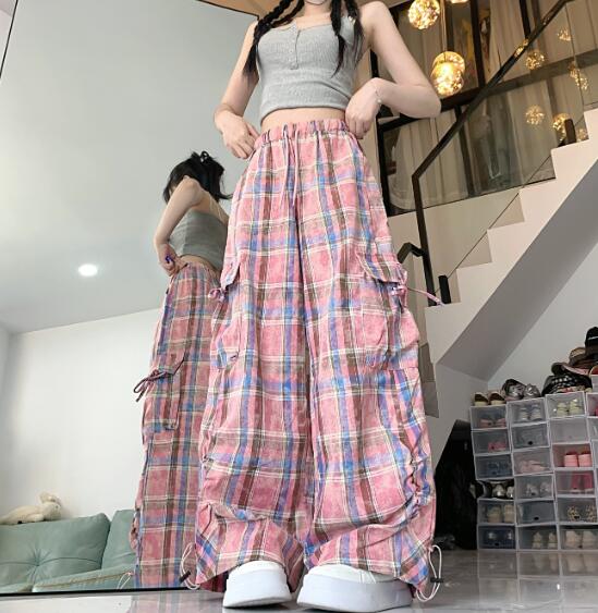 楽天市場】チェック柄 カーゴパンツ(レディースファッション 楽天市場】チェック柄 カーゴパンツ(レディースファッション