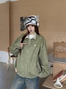 「M/L/XLサイズ展開」2way リバーシブル ブルゾン ジャンパー スタジャン スカジャン ジャケット アウター ビッグシルエット オーバーサイズ レディース ガールズ 大きいサイズ 冬 ゆったり リバーシブルアウター 韓国ファッション ストリート系