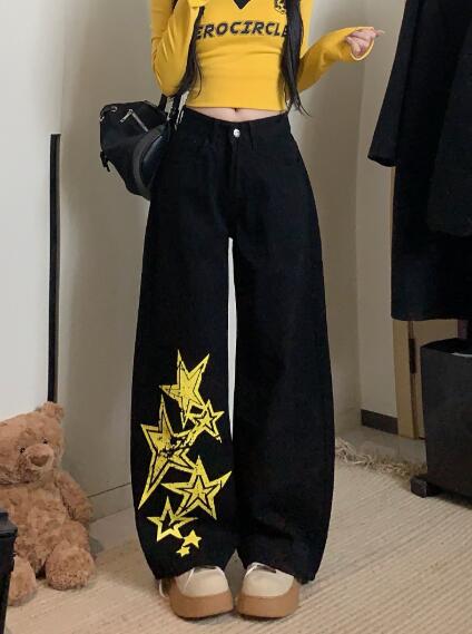 デニムパンツレディースワイドパンツ...