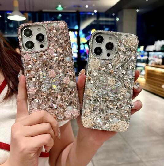 乐天商城 - 【INSで大人気】iPhone17 16 15 14 13 12ケース iPhoneケース おしゃれ スマホ 携帯 ケース カバー ちょうちょ ビジュー キラキラ 可愛い 軽量