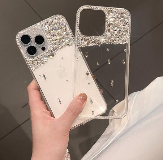乐天商城 - 【INSで大人気】iPhone17 16 15 14 13 12ケース iPhoneケース おしゃれ スマホ 携帯 ケース カバー クリア ビジュー キラキラ 可愛い 軽量