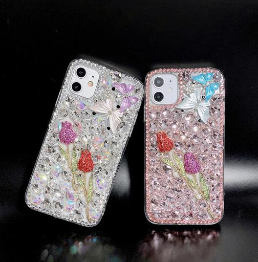 乐天商城 - 【INSで大人気】iPhone17 16 15 14 13 12ケース iPhoneケース おしゃれ スマホ 携帯 ケース カバー ちょうちょ バラ 薔薇 ビジュー キラキラ 可愛い 軽量