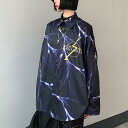 ブラウス シャツ 長袖 切り替え バイカラー 配色 体型カバー ヴィンテージ風 レトロ調 原宿系ファッション 韓国風 ダンス衣装 POP カワ 個性 奇抜 かわ...