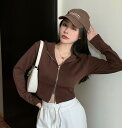 全4色 トレーナー パーカー スウェット ショート丈 長袖 切り替え スリム ファスナー付 ジップ 帽子付き フード付 原宿系ファッション 韓国風ダンス 衣装 ...