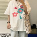 全2色 Tシャツ カットソー 五分 七分 半袖 切り替え バイカラー 配色 体型カバー 大きいサイズあり 原宿系ファッション 韓国風 ダンス 衣装 ダンサー ヒップホップ HIPHOP 個性 奇抜 かわいい 青文字系 トップス レディース 女