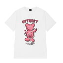 全2色 Tシャツ カットソー 五分 七分 半袖 切り替え 体型カバー 着痩せ LOGO ロゴ 英字 アルファベット 【大きいサイズあり】 ペアルック ペアお揃い...