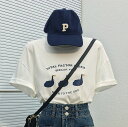 全2色 半袖 五分袖 七分袖 プリント トップス Tシャツ カットソー ホワイト グレー ダンス 衣装 ヒップホップ HIPHOP レディース ガールズ ガー...