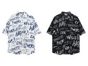全2色 2色 M~3XL展開 トップス シャツ ブラウス ブラック 黒 ホワイト 白 前開き ビッグ ゆったり 半袖 五分袖 七分袖 ダンス 衣装 ヒップホップ...