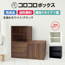 カラーボックス 2段 扉つき 1個 完成品 組立不要 ダンボール 段ボール 家具 収納 棚 本棚 ラック 軽量 軽い キューブボックス A4 おしゃれ オシャレ...