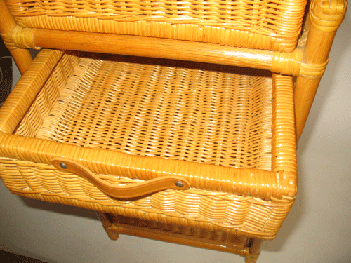 籐ランドリーE-45(W400D360H860)