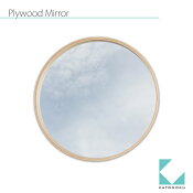 KATOMOKUplywoodmirrorkm-48LN壁掛け鏡