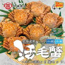 数量限定! 北海道産 活毛ガニ ボイル済み 6尾セット(1尾 約300g)【全国送料無料】<冷凍/冷蔵> 新鮮な活毛蟹 店内釜茹で 甘味が強い 濃厚カニ味噌 か...
