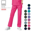レディース ストレートパンツ PANTONE フォーク 6012SC ズボン 女性用 医療用 白衣 看護師 介護士 ナース 医者 医師 病院 クリニック スクラ...