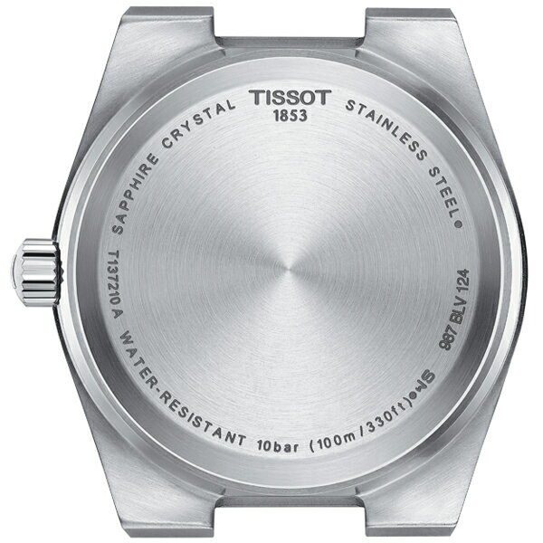 ボーイズサイズ スイス製Tissot ティソ PRX ピーアールエックス クォーツ腕時計 正規代理店商品 男性用腕時計 10気圧防水 メーカー保証付 復刻モデルT-クラシック T137.210.11.081.00 ユニセックス