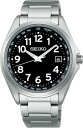 見やすい！ソーラー電波搭載！SEIKO セイコー チタン ソーラー電波腕時計 10気圧防水 メーカー希望小売価格66,000円 セイコーセレクション