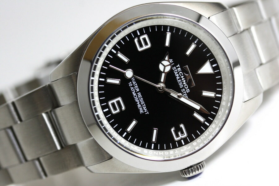 テクノス 腕時計（メンズ） TECHNOS テクノス エクスプローラー37ミリ 10気圧防水 クォーツ腕時計 ボーイズサイズ メンズ