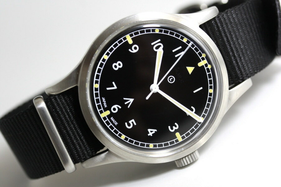 N.W.C NABAL WATCH COMPANY ナバル・ウォッチ・カンパニー 自動巻き腕時計 復刻ミリタリーウォッチ 英国 ブロードアロー オマージュ ビンテージデザイン Royal Navy G10 NWC