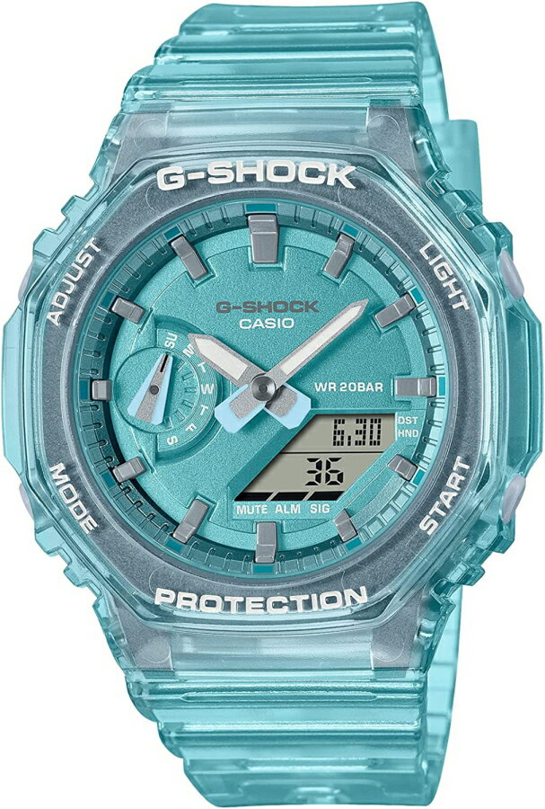 薄型！CASIO カシオ G-SHOCK Gショック 八角フォルムのアナログ＆デジタル腕時計 国内正規流通商品 GMA-S2100SK-2AJF 17,050円