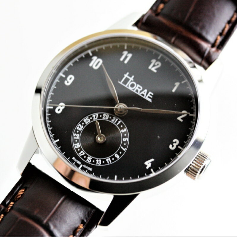 スイス製 HORAE ホライ Pascal パスカル 自動巻き腕時計 ETA Cal.2892A2ムーヴメント ケース直径約35,5ミリ