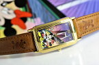 【中古】Disney ディズニー 横浜ベイブリッジ ミッキーマウス＆ミニーマウス クォーツ腕時計 コレクターズアイテム YOKOHAMA
