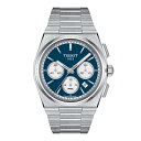 スイス製 Tissot ティソPRX Automatic ピーアールエックス オートマティック クロノグラフ 自動巻き腕時計 正規代理店商品 男性用腕時計 10気圧防水 メーカー保証付 復刻モデルT-クラシック T137.427.11.041.00(2)