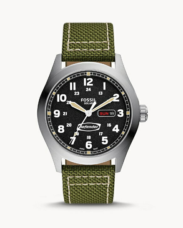 FOSSIL フォッシル DIFFENDER ディフェンダー・ソーラークォーツ 正規代理店商品 メンズウォッチ 送料無料 腕時計 復刻モデル ケース直径46ミリ