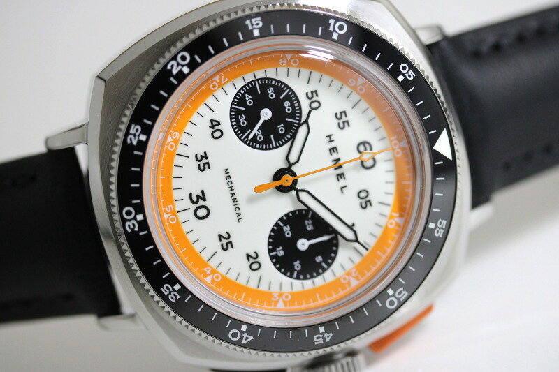 HEMEL ヘメル HF37 Sky Racer 手巻きクロノグラフ腕時計 パイロットウォッチ ミリタリーウォッチ メンズ スカ katsuboya-10012613 加坪屋(かつぼや) サンプル画像2