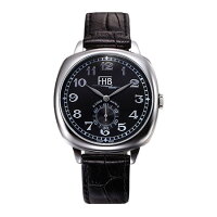 6月末入荷予定!予約受付中FHBClassicデザインウォッチクッション型ケース採用腕時計角形ケースクッション型ケース男性用腕時計F901-SBA