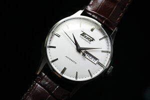 クラシカルなデザインでリーズナブルな自動巻き!スイス製Tissot【ティソ】VISODATE【ヴィソデイト】ヘリテージ自動巻き/腕時計/正規代理店商品