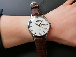 クラシカルなデザインでリーズナブルな自動巻き!スイス製Tissot【ティソ】VISODATE【ヴィソデイト】ヘリテージ自動巻き/腕時計/正規代理店商品