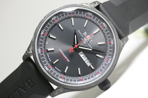 スイス製BALLWATCH【ボール・ウォッチ】Volcanoヴォルケーノ自動巻き腕時計/クロノメーター/カーボン/耐磁性/ミューメタル/並行輸入商品