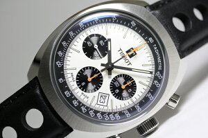 世界限定1973本!スイス製Tissot【ティソ】HERITAGE1973【ヘリテージ1973】自動巻きクロノグラフ腕時計/正規代理店商品/