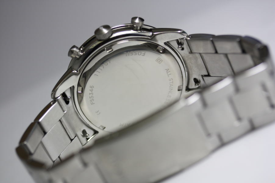 シンプルなクロノグラフ！FOSSIL【フォッシル】TOWNSMANクロノグラフ・デザインウォッチ/正規代理店商品/送料無料/クリスマス/腕時計/24,200円
