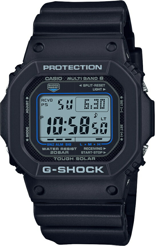 タフソーラー&マルチバンド6を搭載して進化した G-SHOCK ジーショック ソーラー電波時計 国内正規商品!スピード GW-M5610U-1CJF 高輝度なLEDライト 24,200円