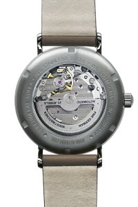 ドイツ製bauhausバウハウスオープンハート自動巻き腕時計バウハウス・デザインUhrenwerkRuhlaルーラMadeinGermany41ミリメンズウォッチ男性用腕時計2166-3AT