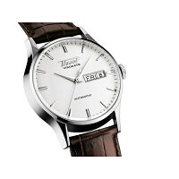 クラシカルなデザインでリーズナブルな自動巻き!スイス製Tissot【ティソ】VISODATE【ヴィソデイト】ヘリテージ自動巻き/腕時計/正規代理店商品