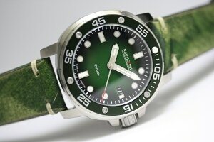 ドイツ製SCHAUBURGWATCHLINDBURGH&BENSON【シャウボーグ】Nauticfish【ノーティックフィッシュ】1000m防水自動巻き腕時計ダイバーズウォッチ/正規代理店商品