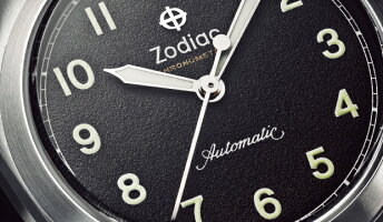 世界限定182本!復刻スイス製ZODIAC【ゾディアック】Olympos【オリンポス】自動巻き腕時計/正規代理店商品/メンズウォッチ/スティングレー/ミリタリーリミテッドエディション