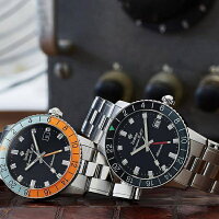 世界限定182本!スイス製ZODIAC【ゾディアック】AEROSPACEGMT【エアロスペースGMT】自動巻き腕時計/正規代理店商品