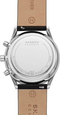 北欧デンマークのSKAGEN【スカーゲン】HOLSTクォーツ・クロノグラフ腕時計/正規代理店商品/メンズ/送料無料/日常生活防水/メーカー保証付き/クリスマス/プレゼント/お祝い