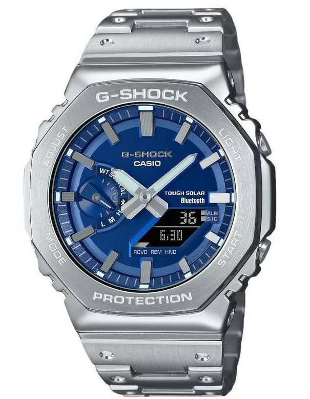 CASIO カシオ G-SHOCK Gショック フルメタル 八角フォルムのアナログ&デジタル腕時計 国内正規流通商品 価格88,000円 GM-B2100AD-2AJF