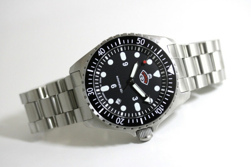 ドイツのRuhla ルーラ NVA コマンド 60時間パワーリザーブ 自動巻き腕時計 200m防水 ダイバーズ 男性用腕時計 メンズ ドイツ製