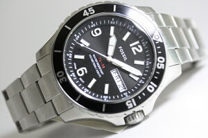 FOSSIL【フォッシル】FB-02ダイバーデザイン/100m防水/正規代理店商品メンズ/プレゼントにもオススメ/送料無料/クリスマス/腕時計