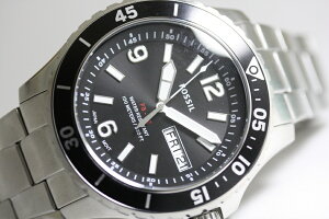 FOSSIL【フォッシル】FB-02ダイバーデザイン/100m防水/正規代理店商品メンズ/プレゼントにもオススメ/送料無料/クリスマス/腕時計